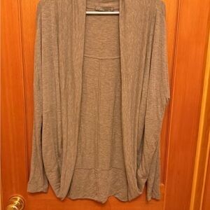 Prana  Grey Open Front Cardigan Sweater